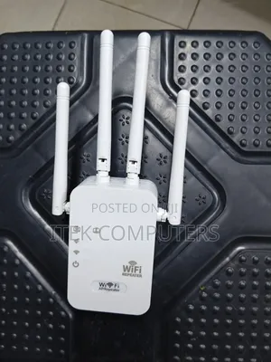 Wireless WiFi Repeater 300Mbps for Better Internet Coverage Indoors