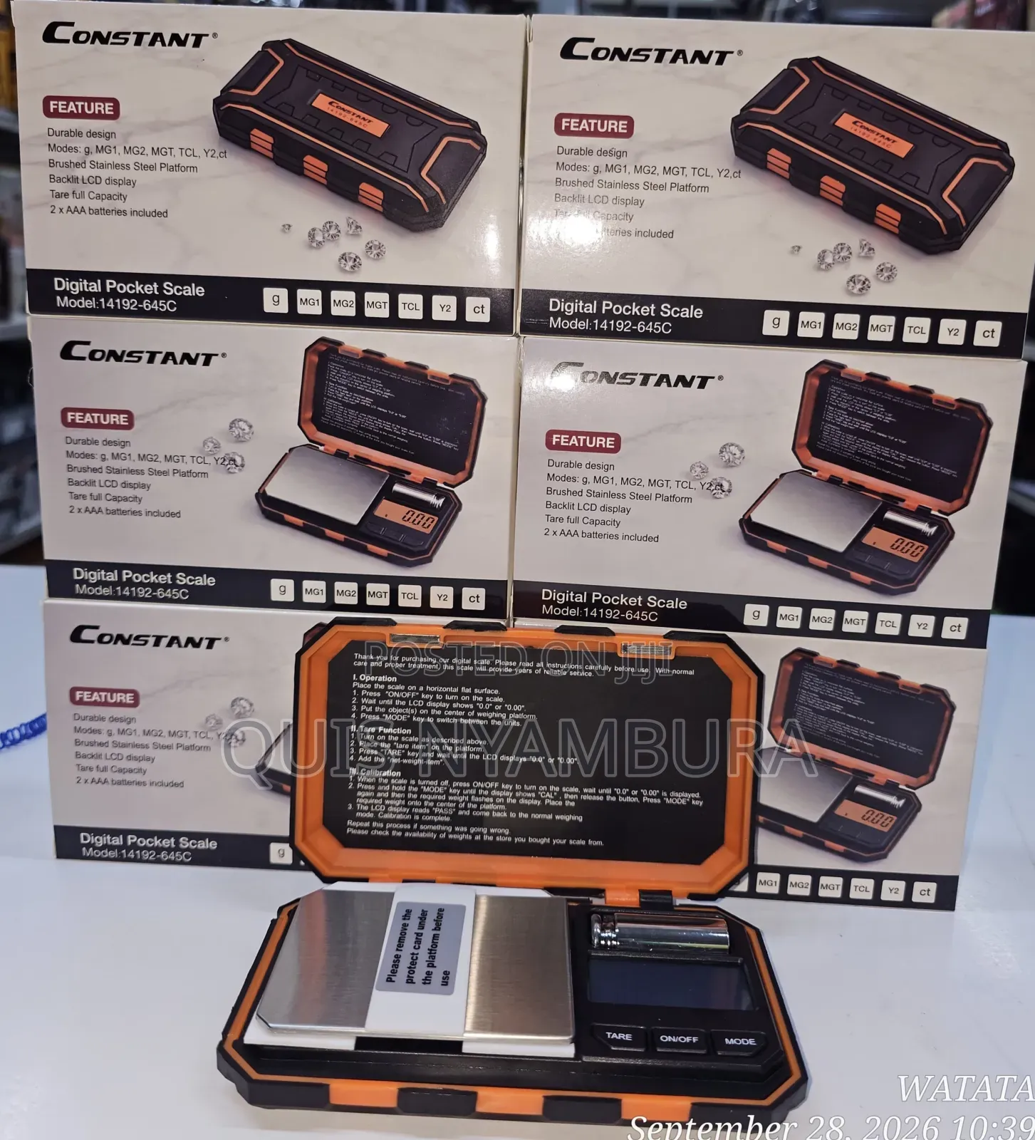 Constant Grams Scale/ Digital Constant Scale