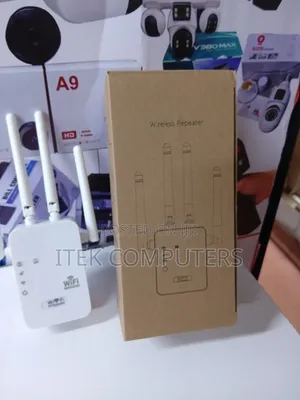 Portable Wireless WiFi Repeater Supporting Speeds Up to 300Mbps