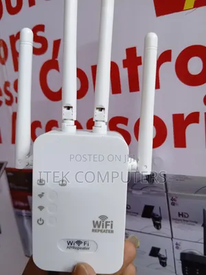 300Mbps WiFi Repeater for Connecting Phones Tablets and Laptops
