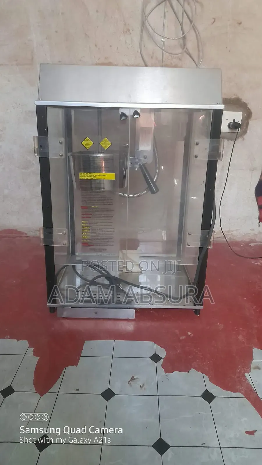 Commercial Electric Popcorn Maker