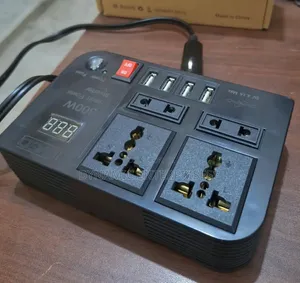 300W Car Power Inverter (DC 12V to AC 220V) Equipped With Multi-Plug