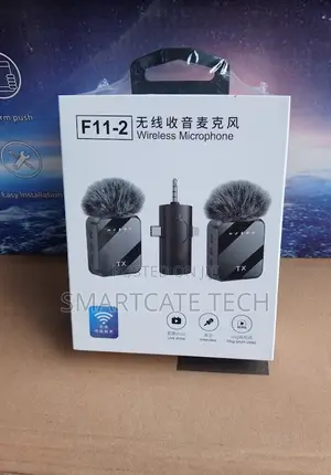 F11-2 Dual Mini Wireless Microphone for Content Creators