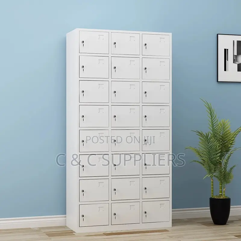 24 Locker Cabinet