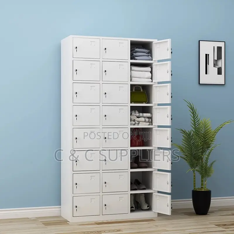 24 Locker Cabinet
