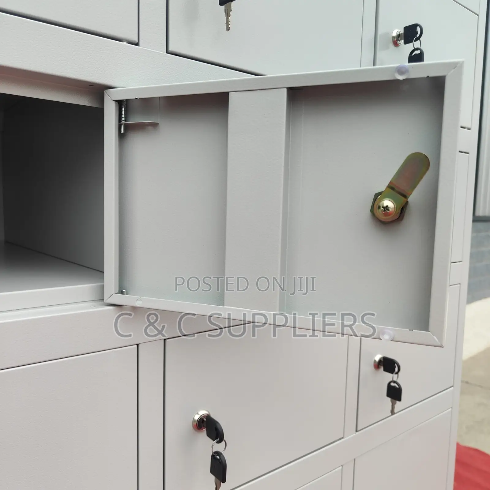 24 Locker Cabinet