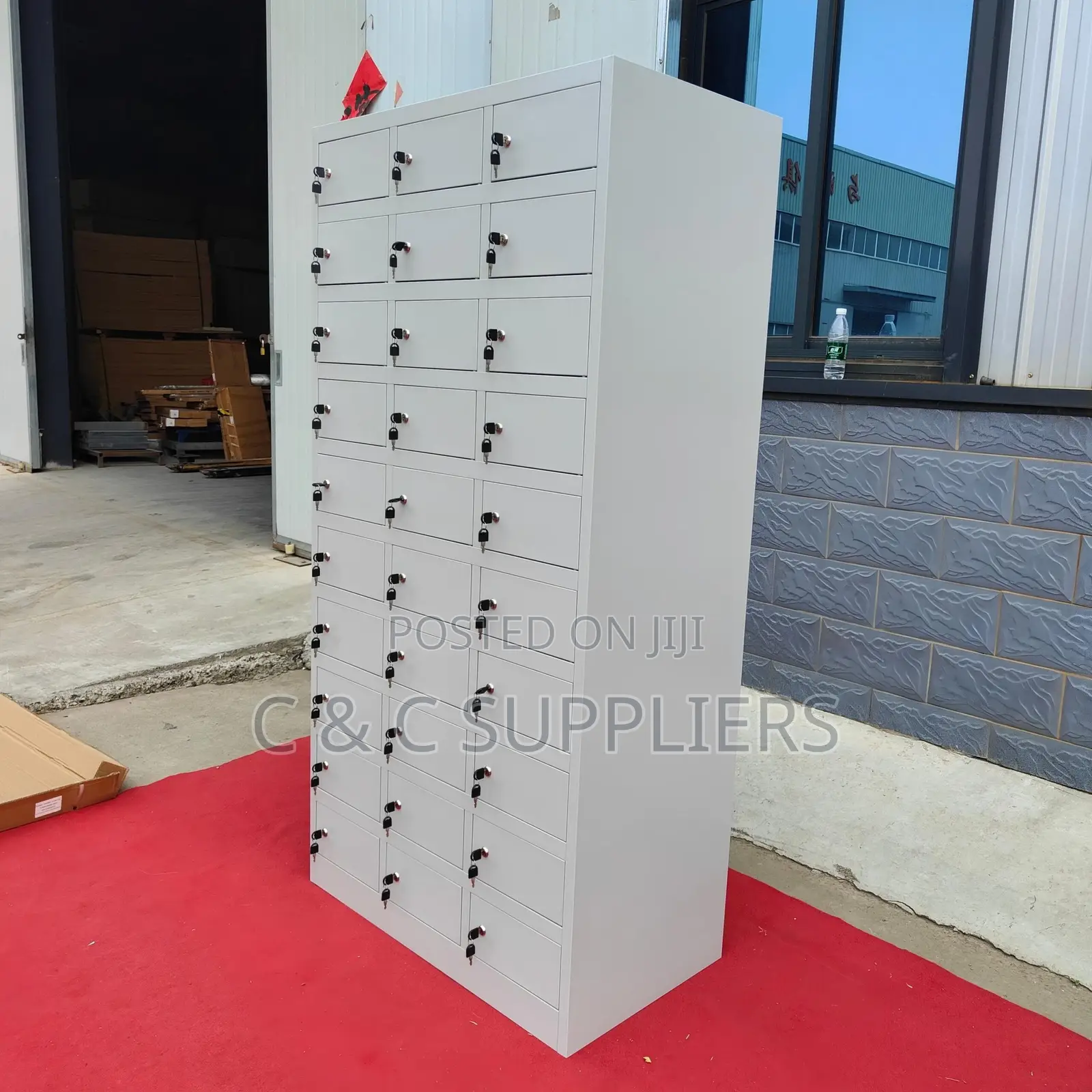 24 Locker Cabinet