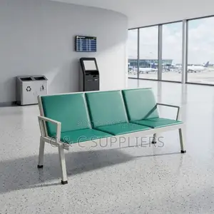 Green 3-Seater Waiting Bench