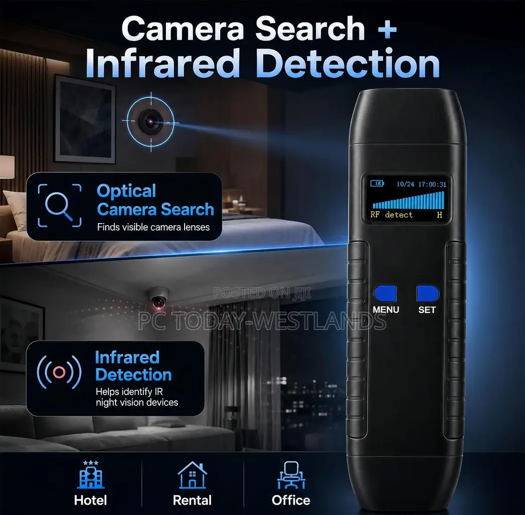 KAXYUYA Hidden Camera Detector, RF Signal Scanner Anti Spy Device