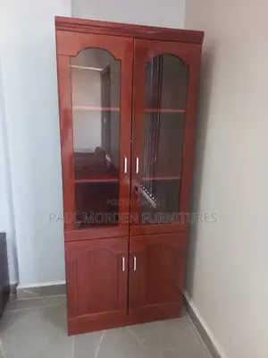Mahogany Office File Cabinet