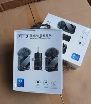 F11-2 Dual Noise Reduction Wireless Lapel Microphone