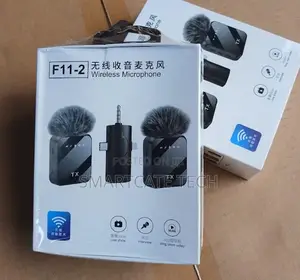 F11-2 Wireless Clip Mic for TikTok, YouTube Interviews