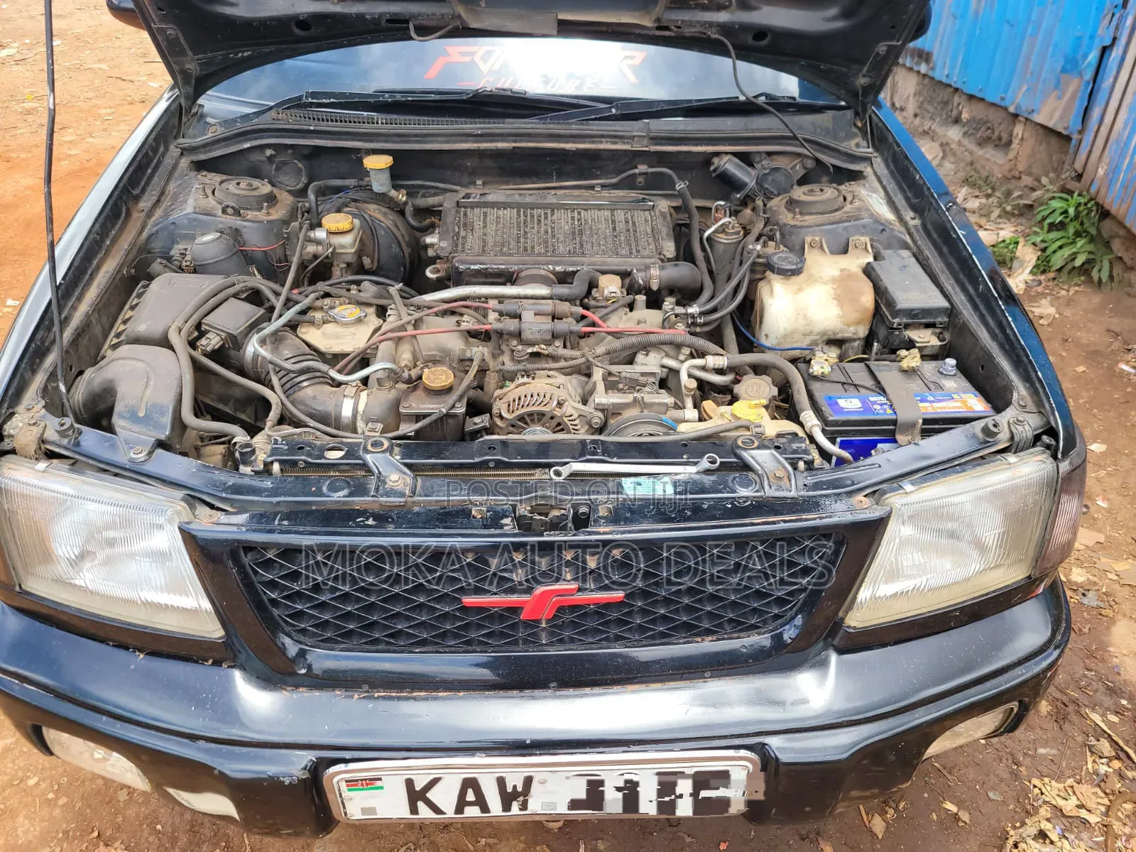 Subaru Forester SF L 1998 Black