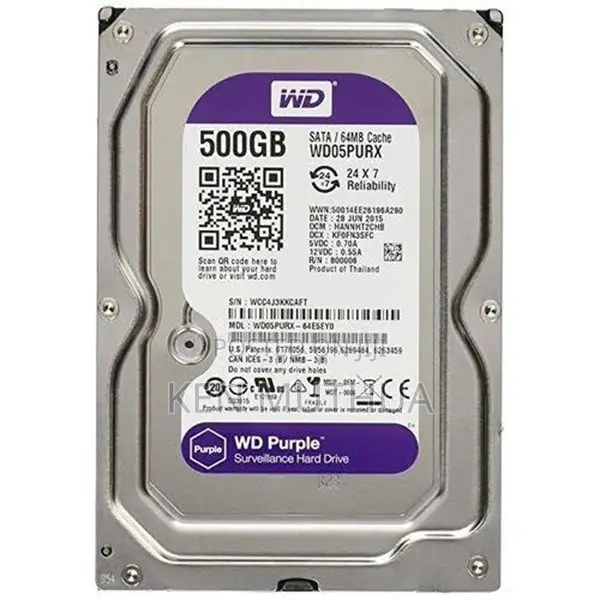 500gb Wd Purple Surveillance HDD