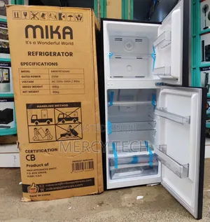*Mika Fridge 197L NO FROST With Twin Inverter Technology.