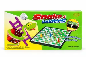 Snakes Ladders Board Game Family Fun Educational Strategy Game