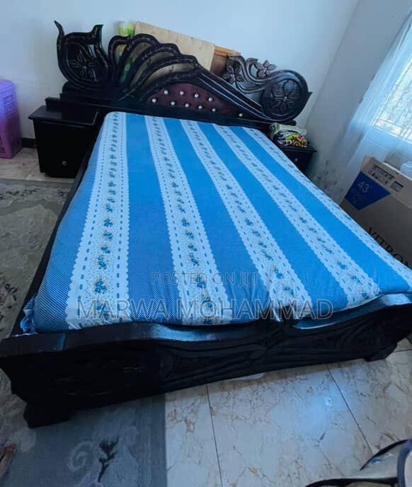 6 by 6 Mvule Bed - main view