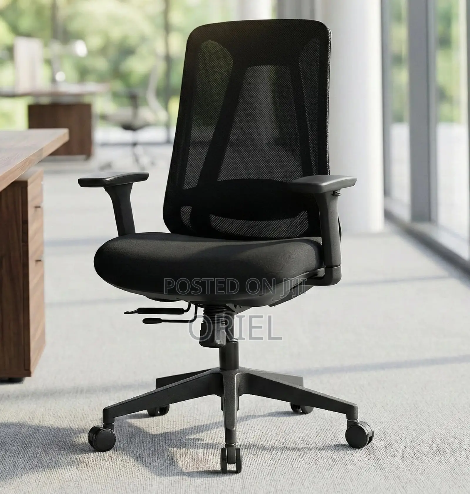 Office Chair : Adjustable Mid-Back Office Task Chair