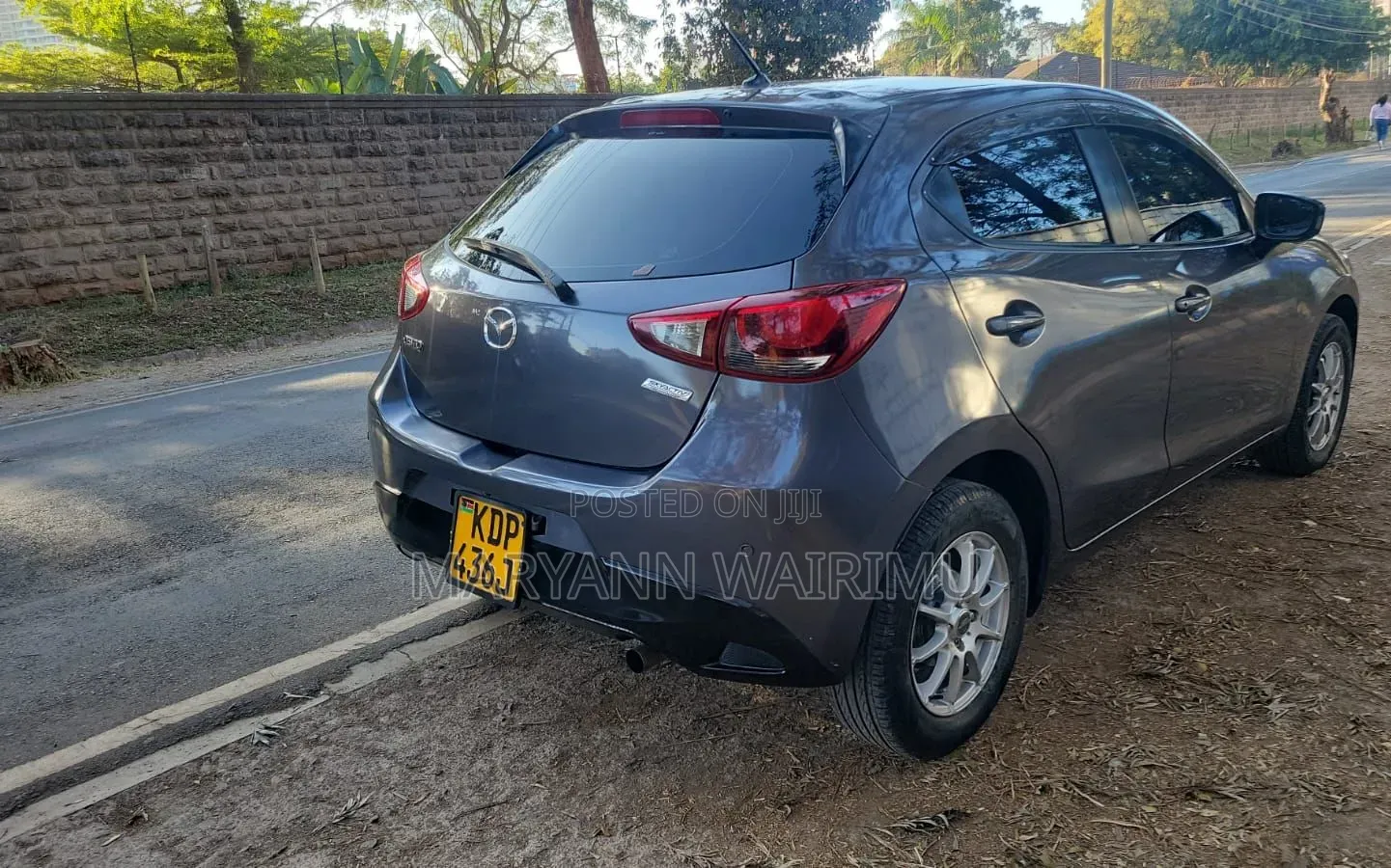 Mazda Demio 2017 Gray