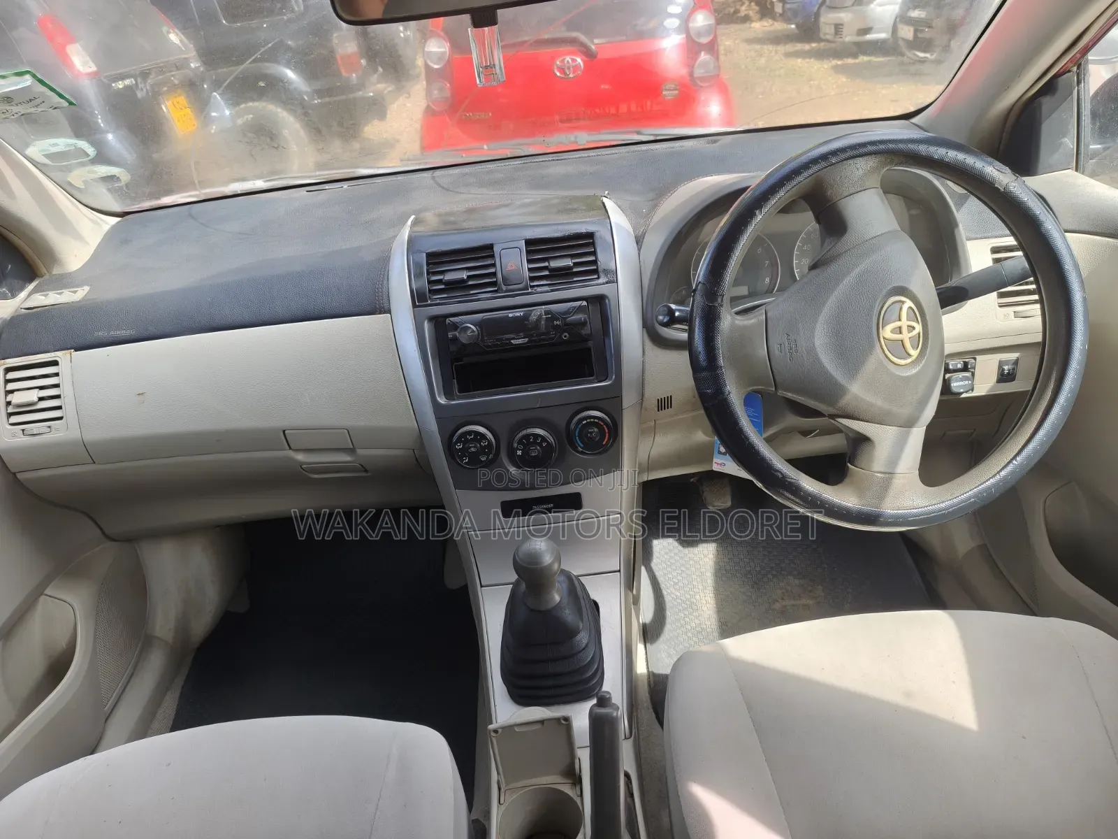 Toyota Corolla Fielder 1.5 Petrol FWD 2008 Maroon