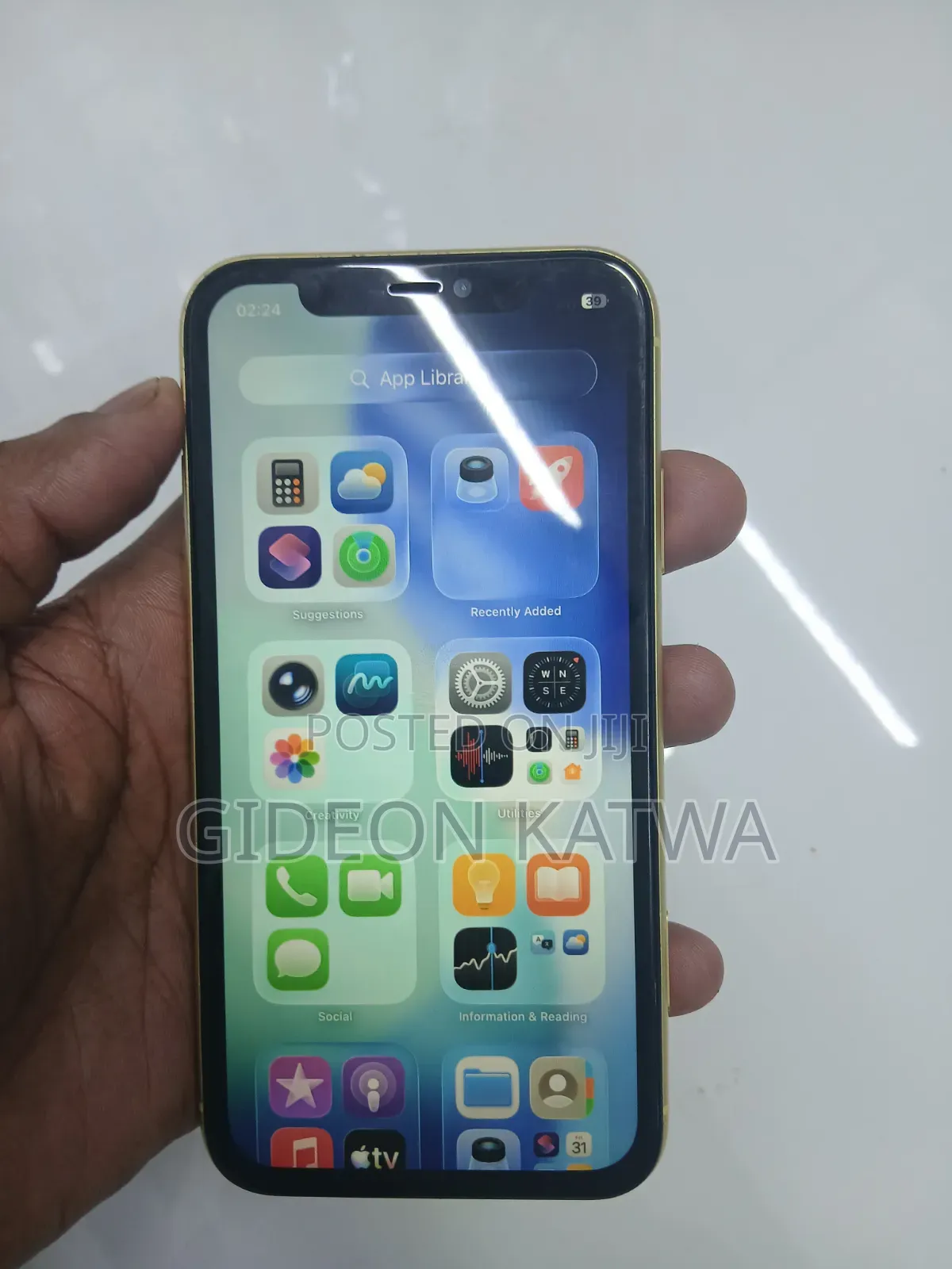 Apple iPhone 11 128 GB Yellow