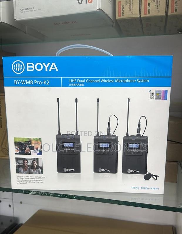Boya Wireless Microphone by-Wm8 Pro-K2 - main view