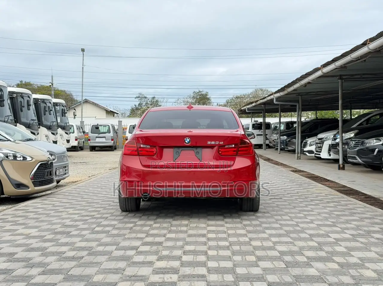 BMW 320d 2015 Red