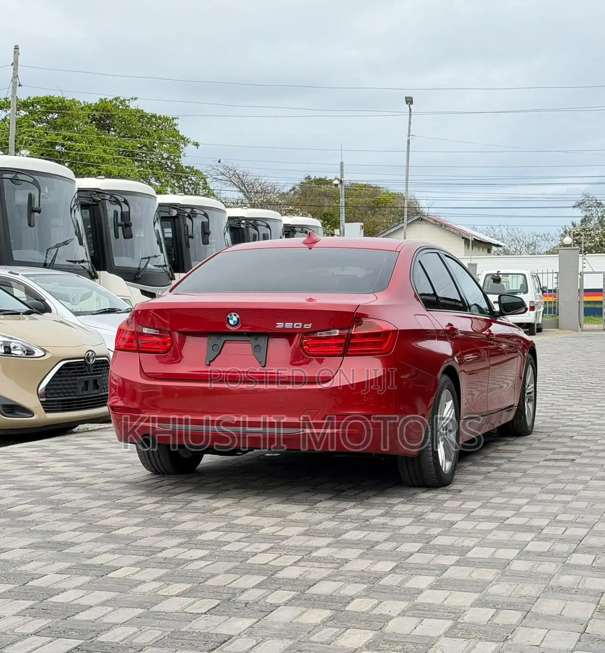 BMW 320d 2015 Red