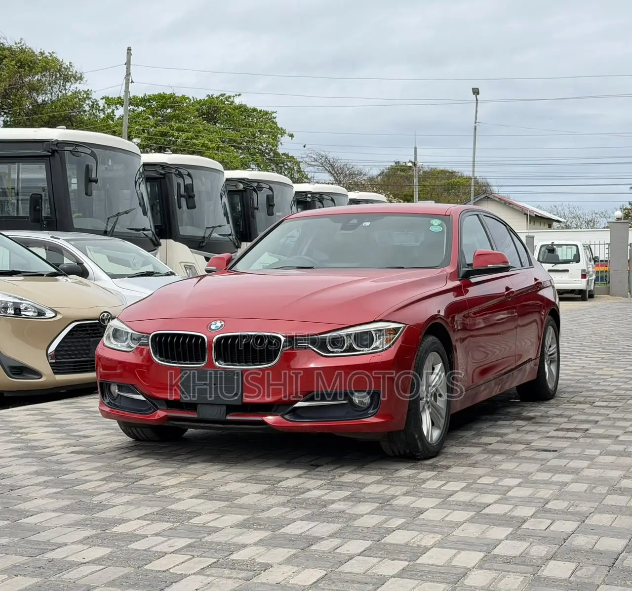 BMW 320d 2015 Red
