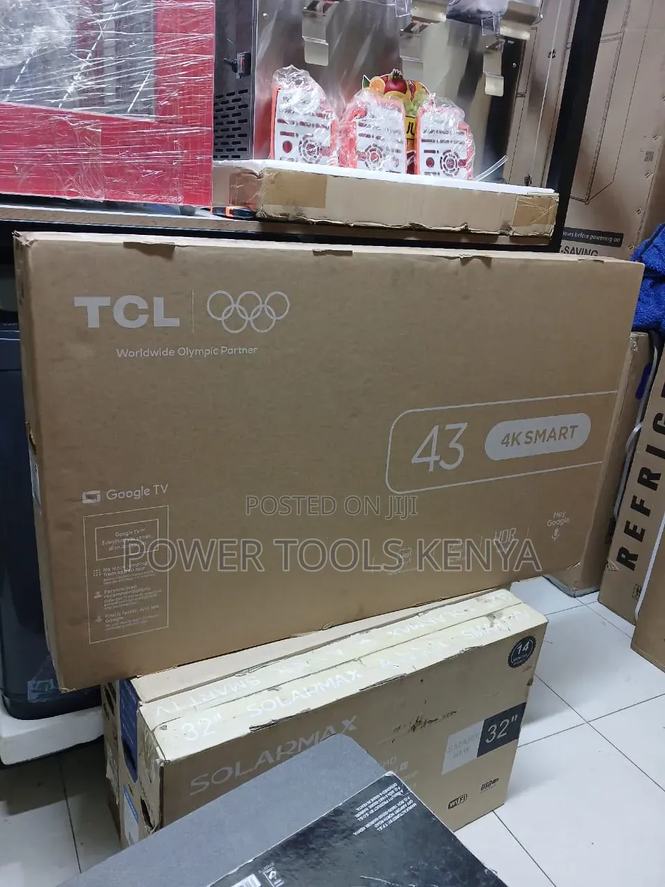 TCL 43-Inch 4K Smart Google TV (V6d Model),