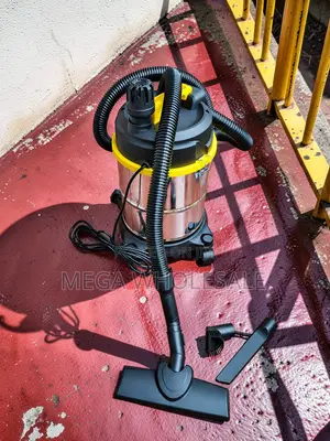 Stainless Steel Wet and Dry Vacuum Cleaner With Strong Suction