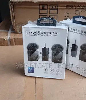 F11-2 Wireless Collar Mic for TikTok, YouTube Reels