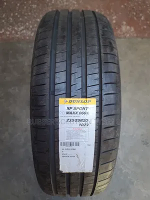 235 /55 R20 Dunlop Tyres 102v Sp Sport Made in Japan