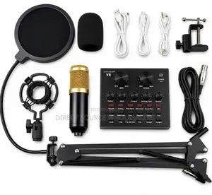 New Condenser Microphone for Clear Recording