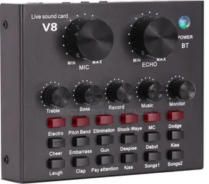 New Condenser Microphone for Clear Recording