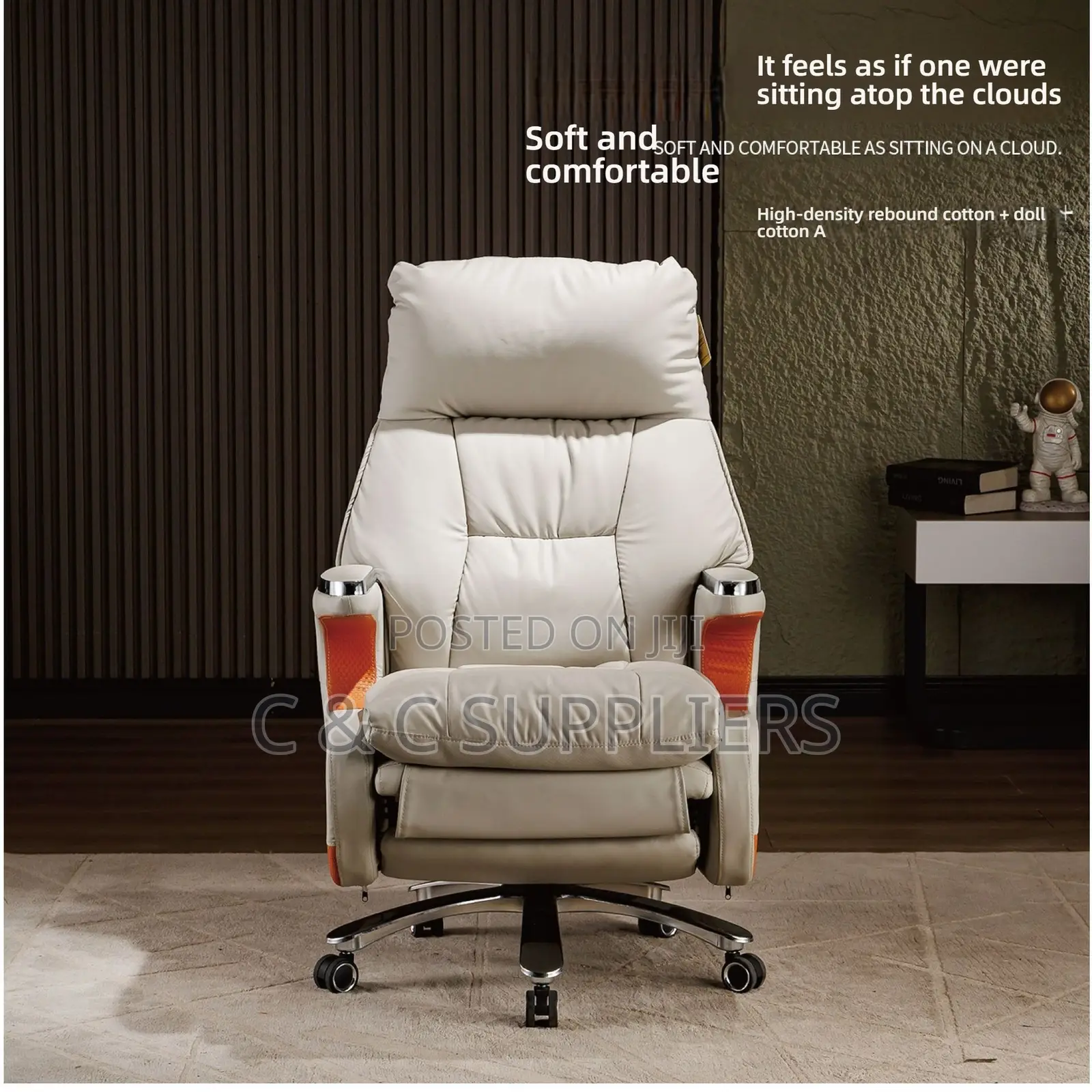 PU Leather Reclining CEO's Seat