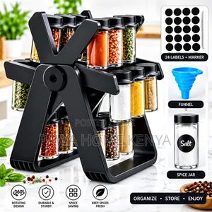 Windmill 18 Jar Rotating Spice Rack