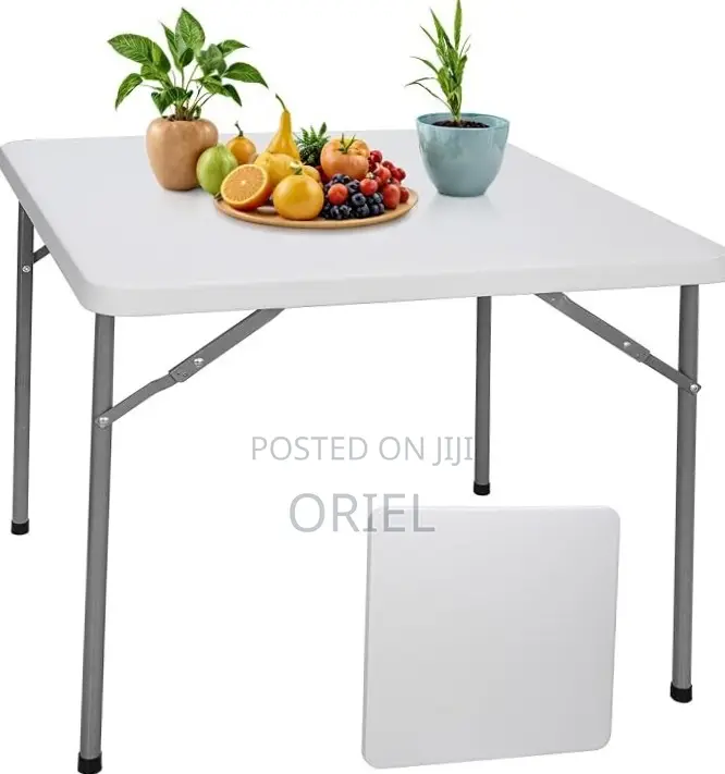 Office Table : 90CM Foldable Plastic Table