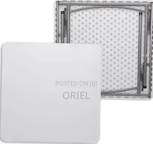 Office Table : 90CM Foldable Plastic Table