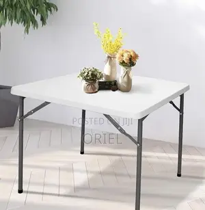 Office Table : 90CM Foldable Plastic Table