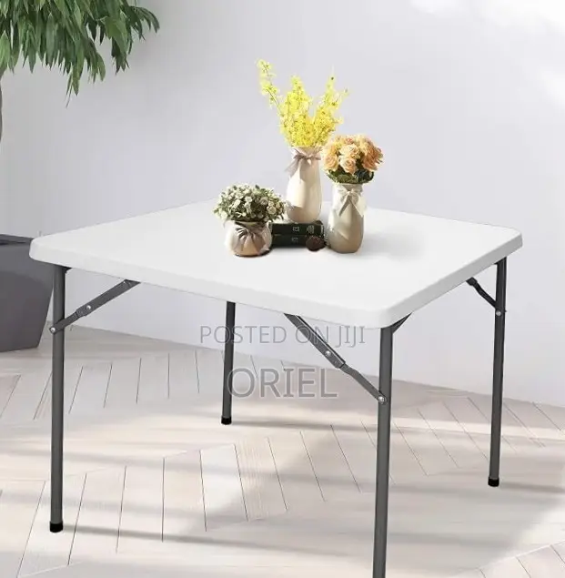 Office Table : 90CM Foldable Plastic Table