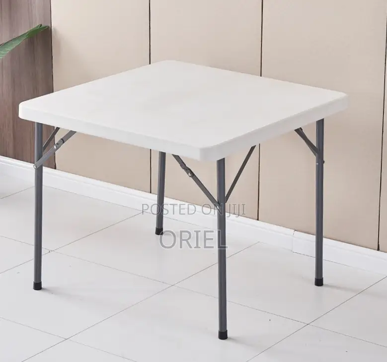 Office Table : 90CM Foldable Plastic Table
