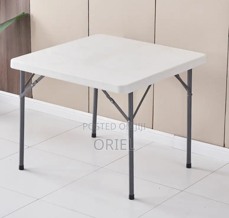 Office Table : 90CM Foldable Plastic Table
