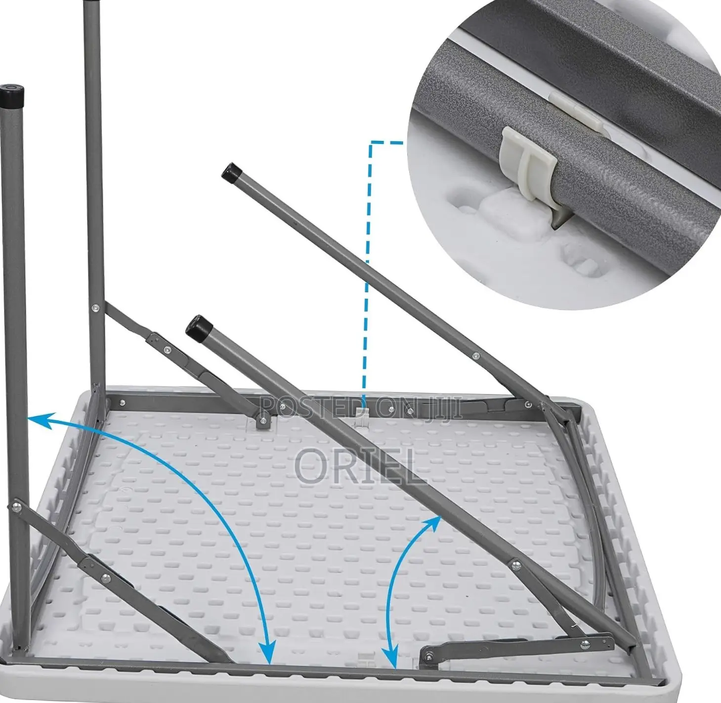 Office Table : 90CM Foldable Plastic Table