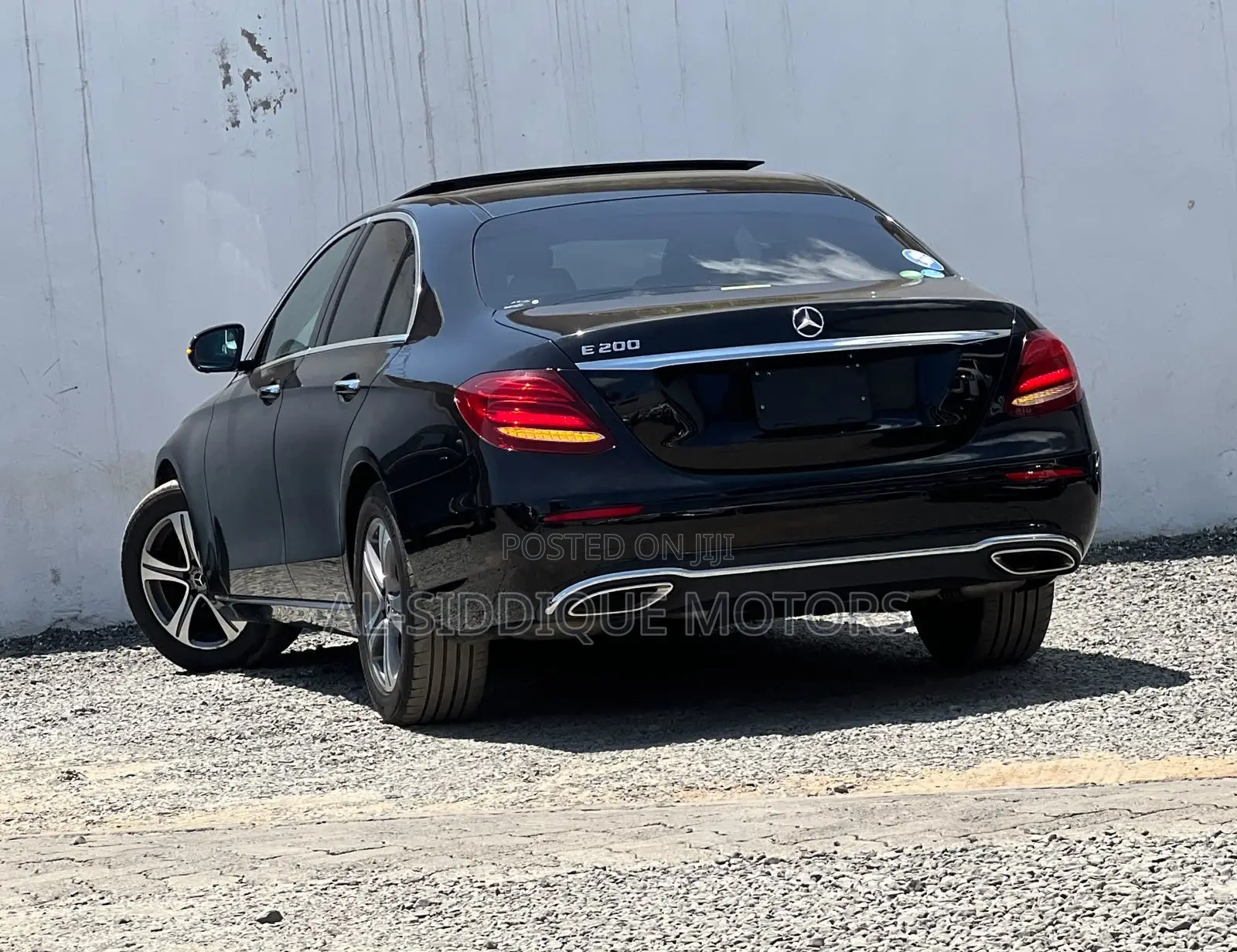 Mercedes-Benz E200 2019 Black