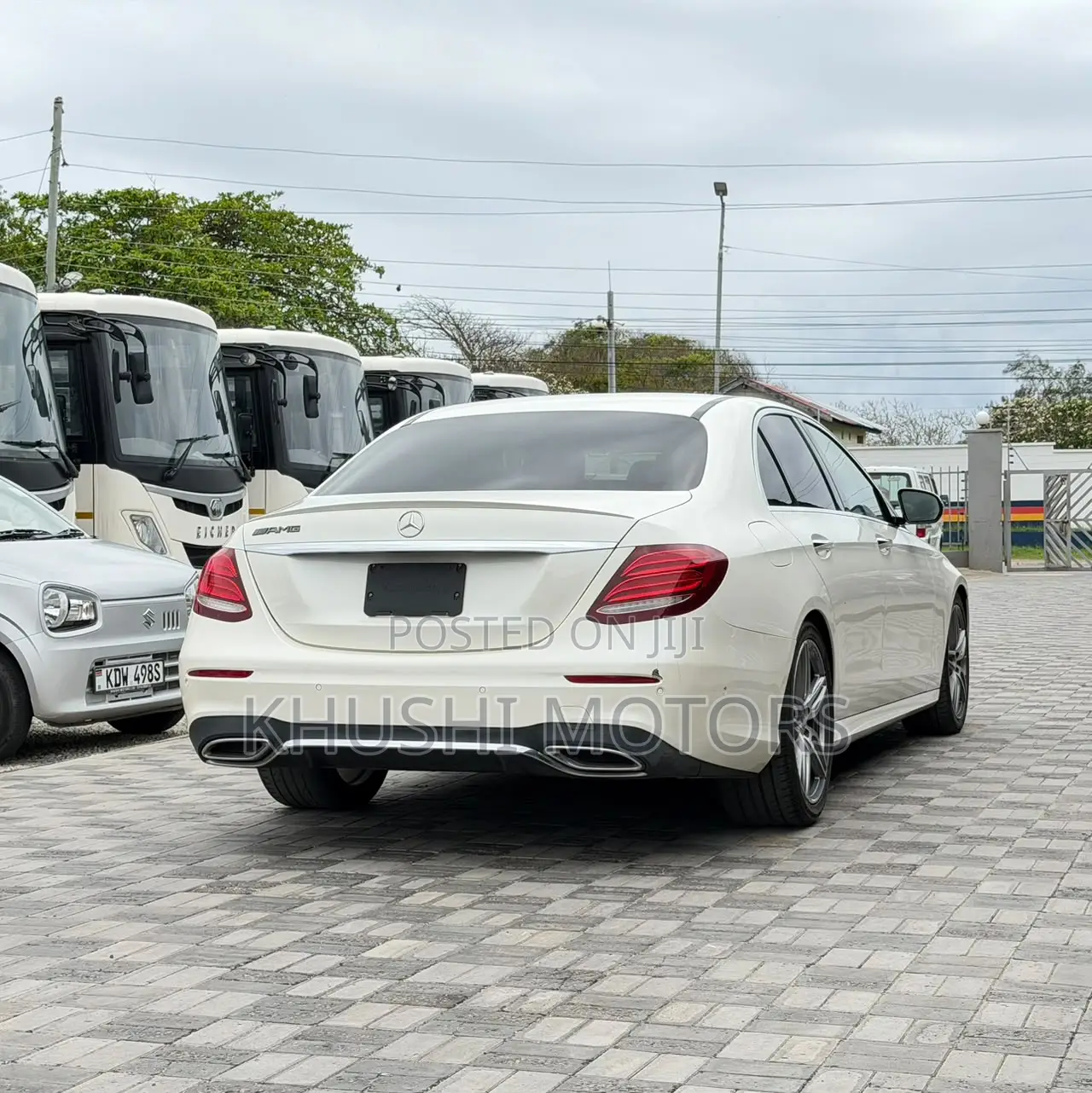 Mercedes-Benz E220 2017 White