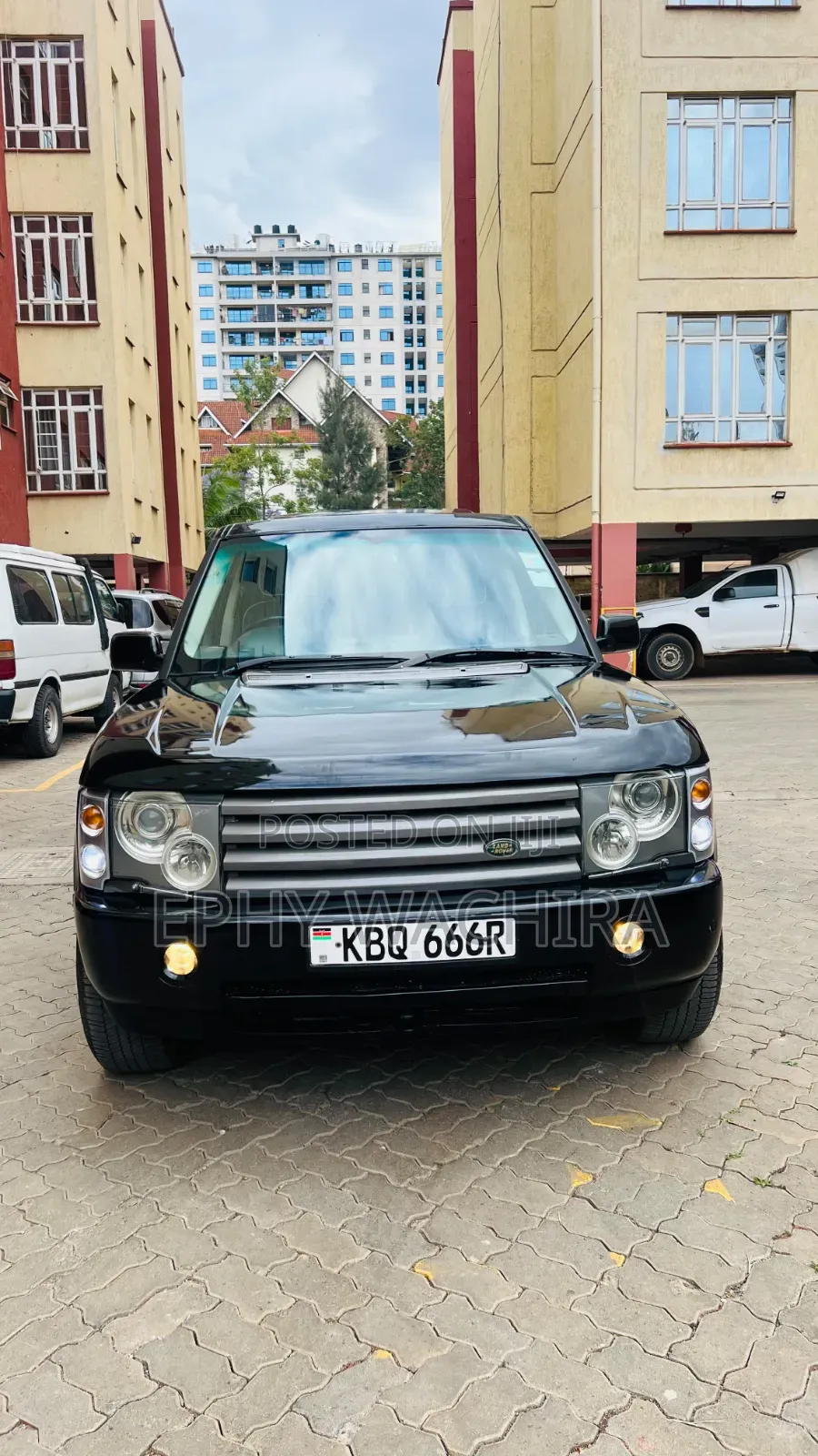 Land Rover Range Rover Vogue 2004 Black