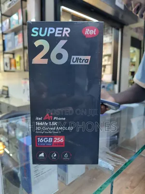 New Itel S26 Ultra 256 GB Blue
