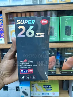 New Itel S26 Ultra 256 GB Blue