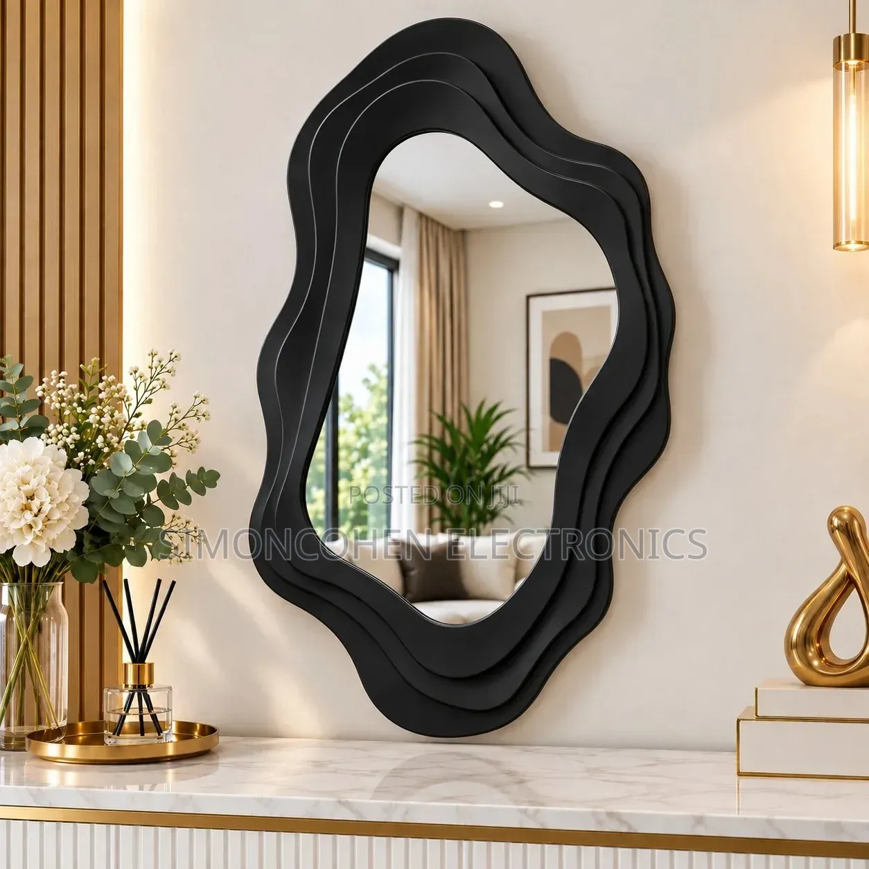 Wavy Wall Mirror
